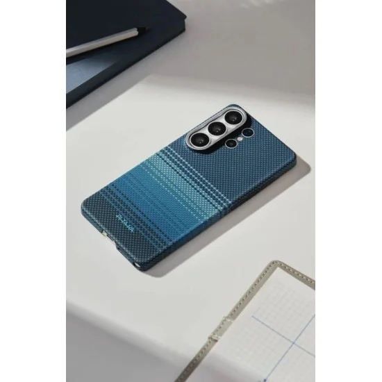 Pitaka Edge Ultra Slim Case with Aaron Button for Samsung S26 Ultra - Moonrise